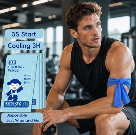 Disposable-Instant-Cooling-Wipes