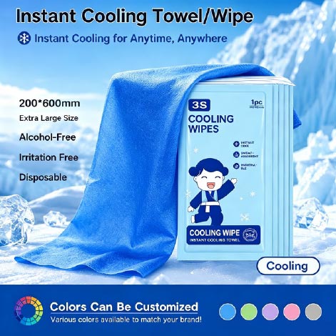 Disposable-Instant-Cooling-Wipes
